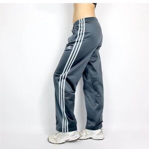 Adidas Blue Loose Track Pants Sz L #0777